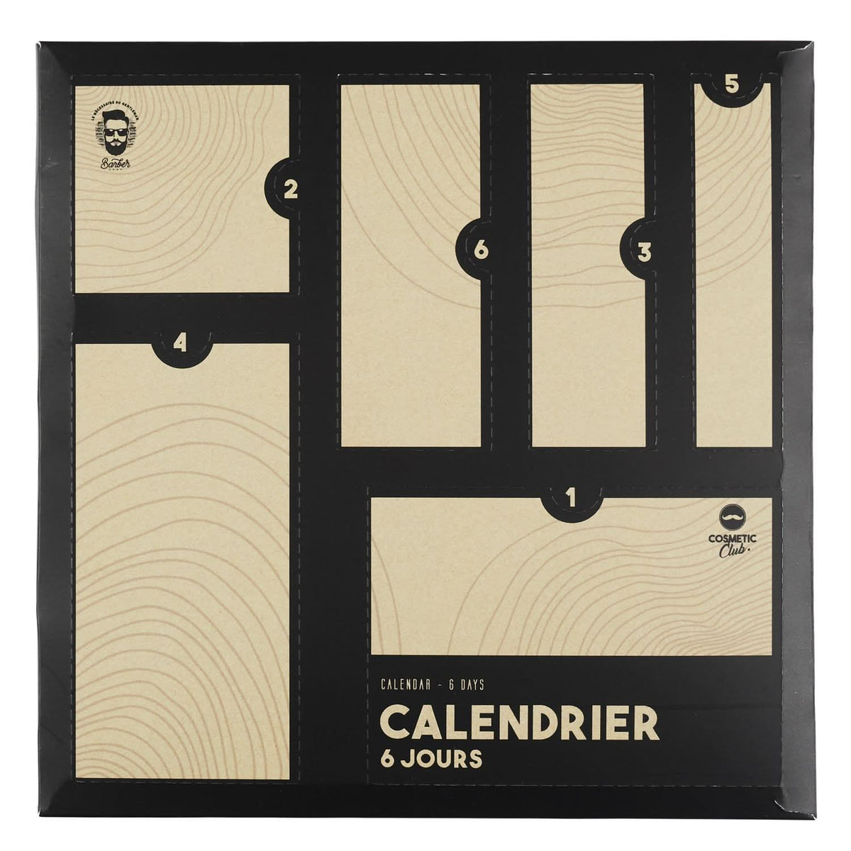 CALENDRIER BEAUTE 6 JOURS HOMME