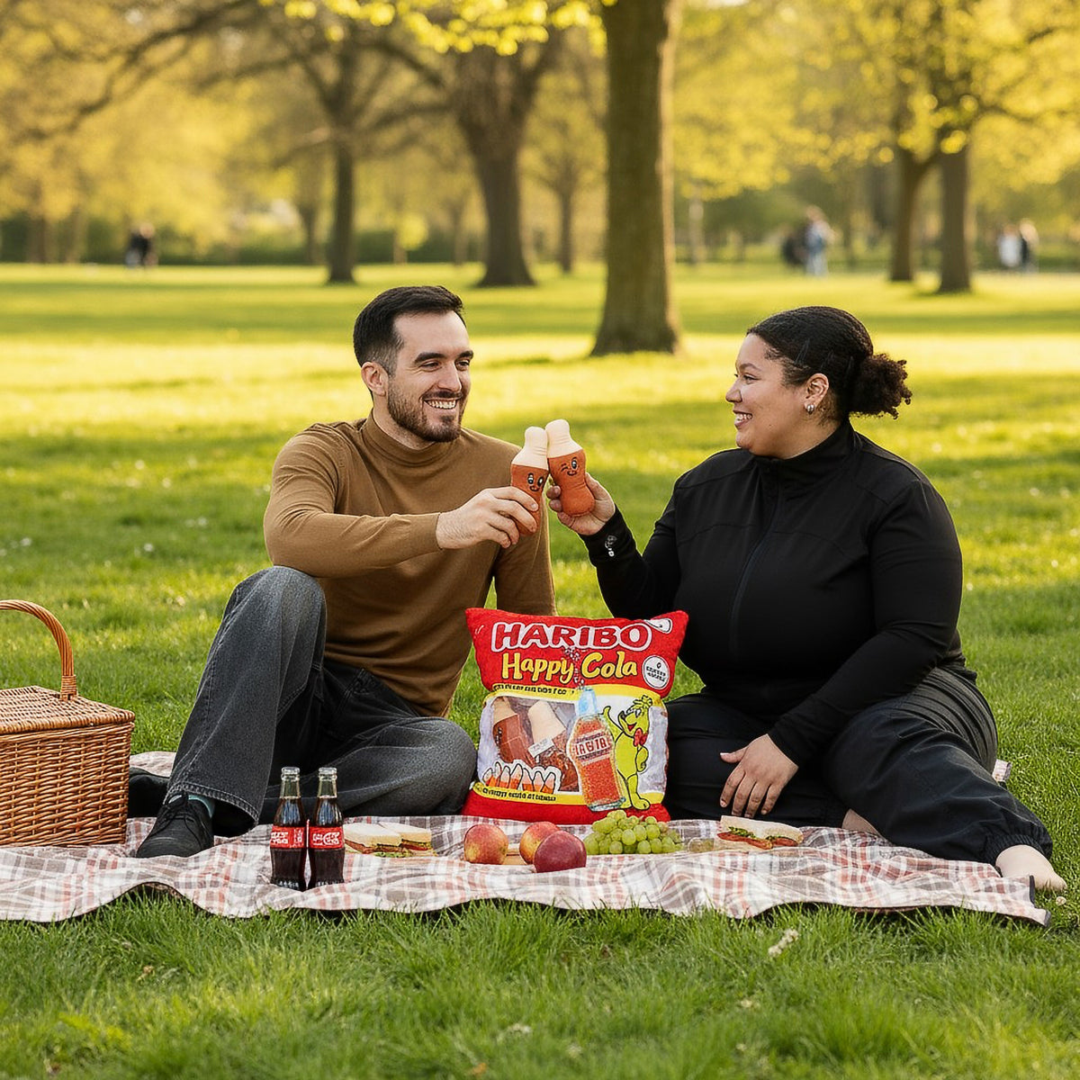 PAQUET PELUCHES COLAS HARIBO