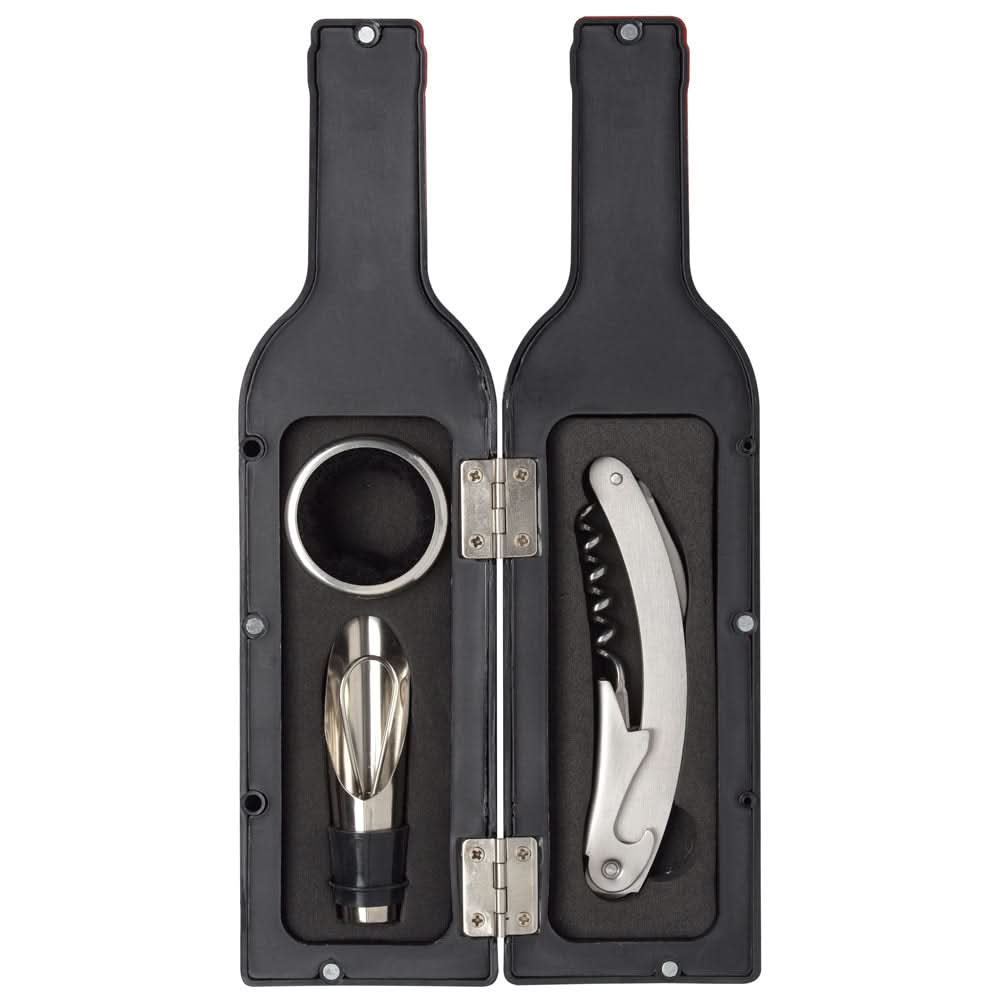 COFFRET BOUTEILLE 3 ACCESSOIRES
