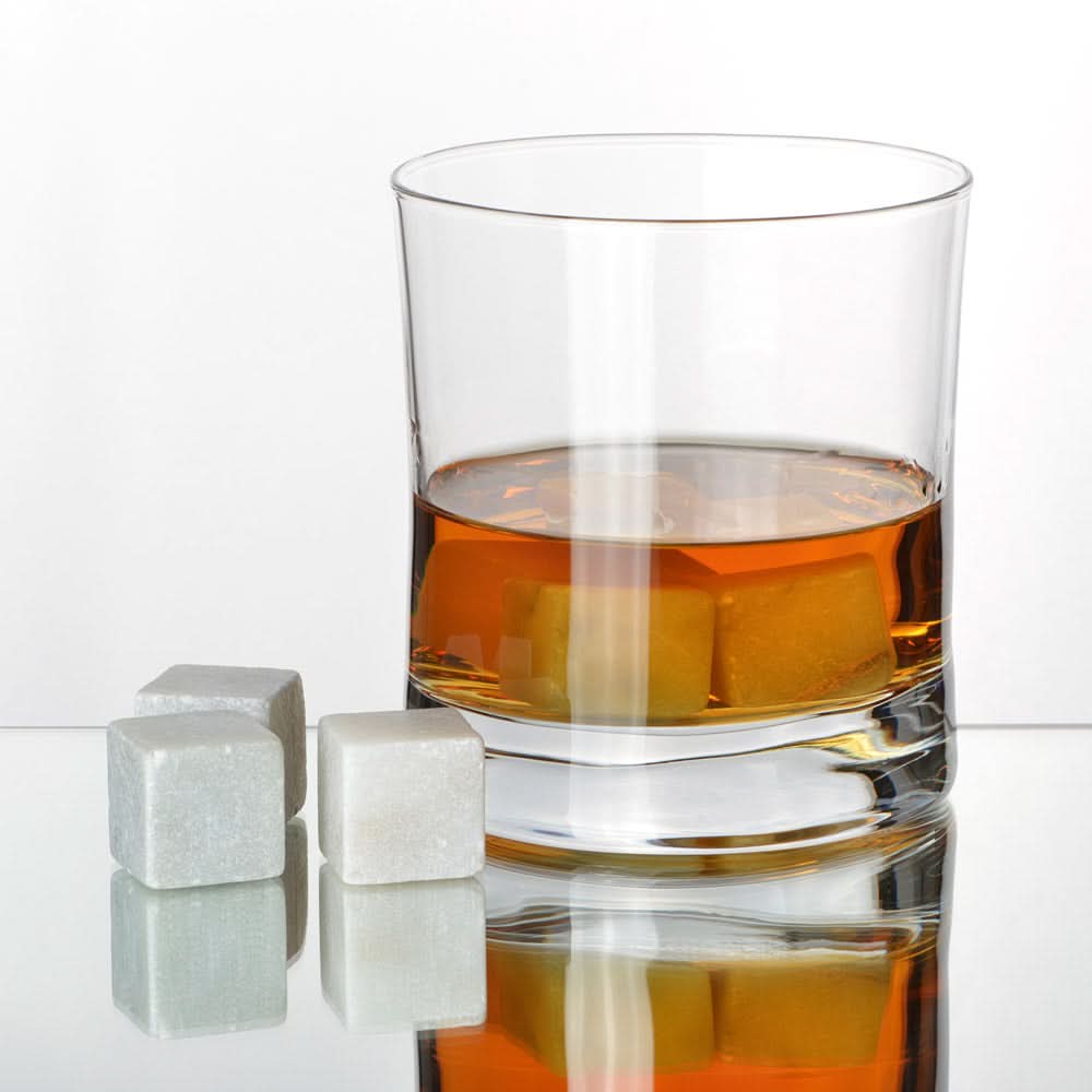 GLACONS A WHISKY EN PIERRE 9 PCS