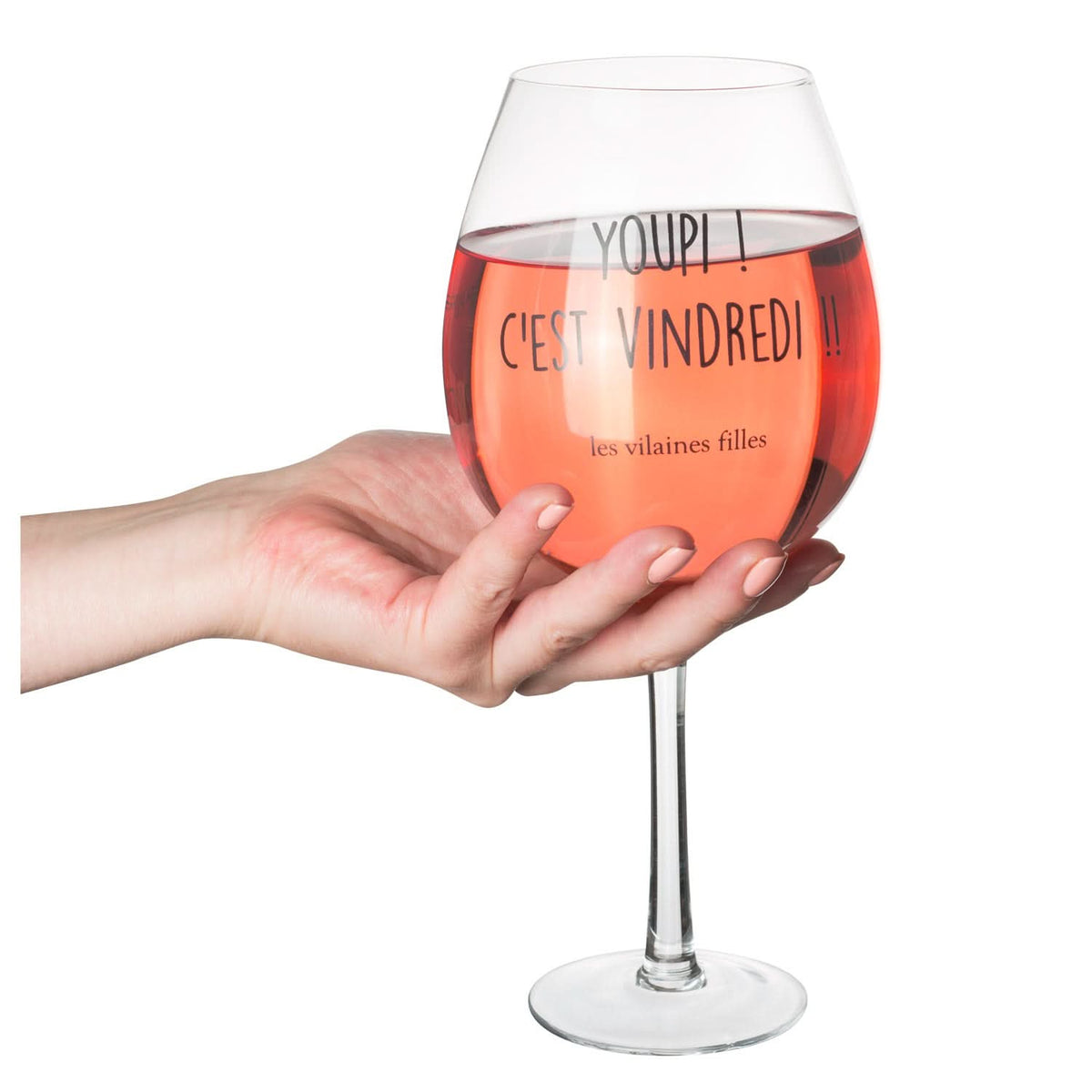 VERRE A VIN 75 CL YOUPI C EST VINDREDI