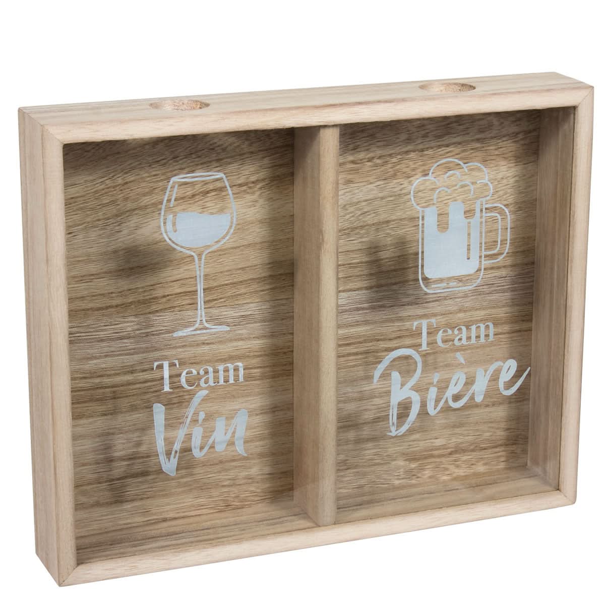 CADRE BOUCHON ADDICT BIERE ET VIN