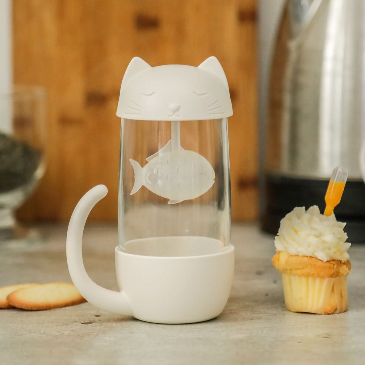 TASSE AVEC INFUSEUR CHAT