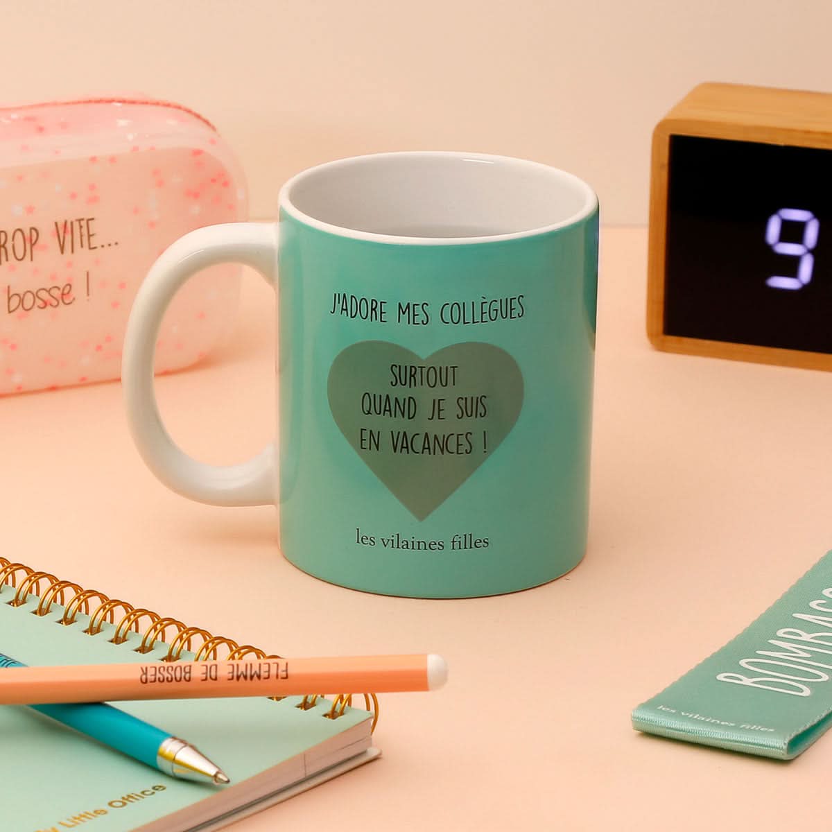 MUG THERMOREACTIF J ADORE MES COLLEGUES