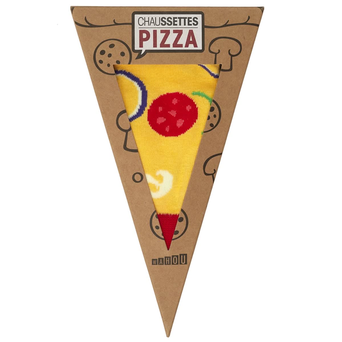 CHAUSSETTES PIZZA