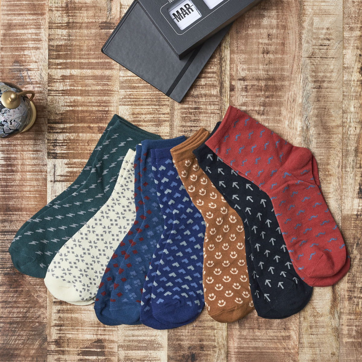 COFFRET SEMAINIER CHAUSSETTES ONLY FOR MEN