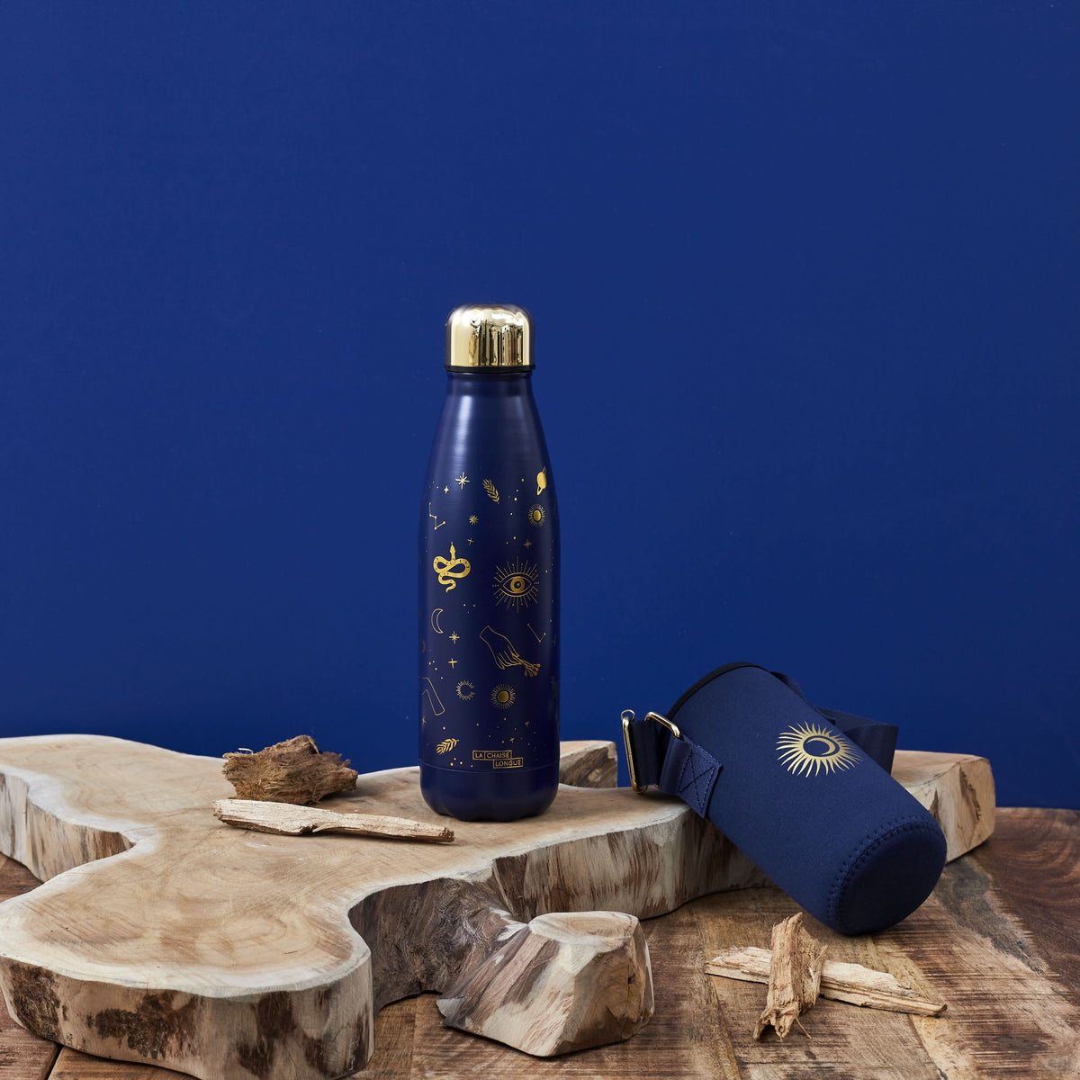 COFFRET BOUTEILLE ISOTHERME MAGIC AVEC POCHETTE
