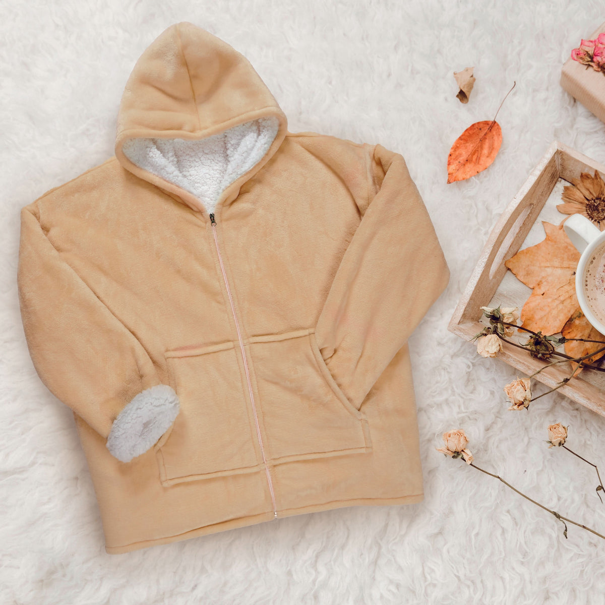 SWEAT ZIPPE XXL HYGGE