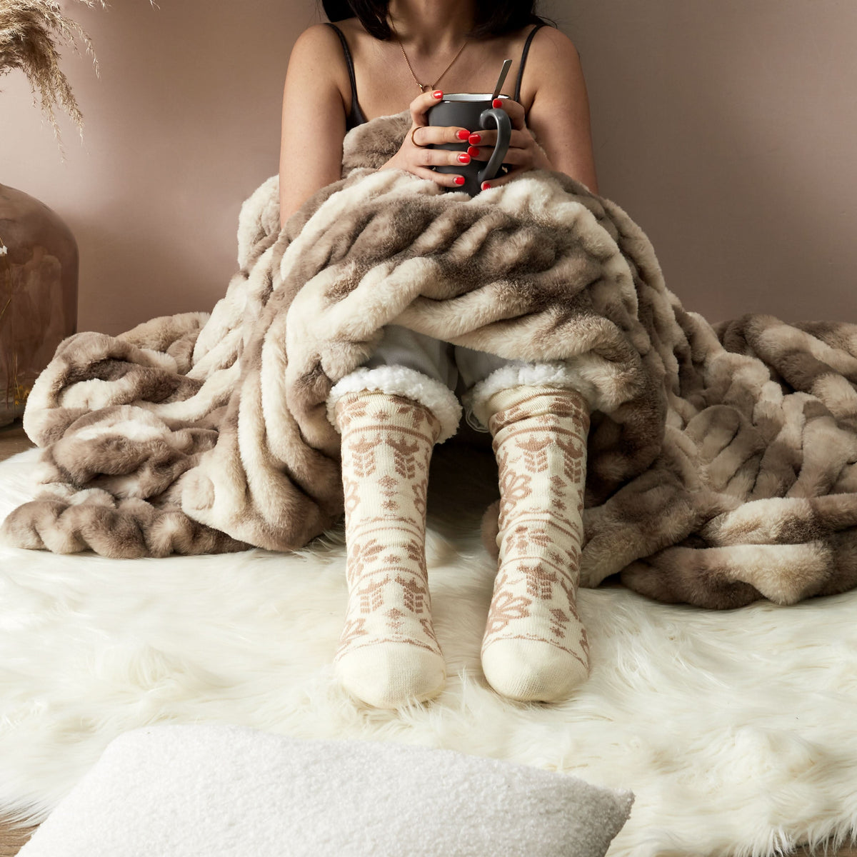 CHAUSSETTES JACQUARD HYGGE