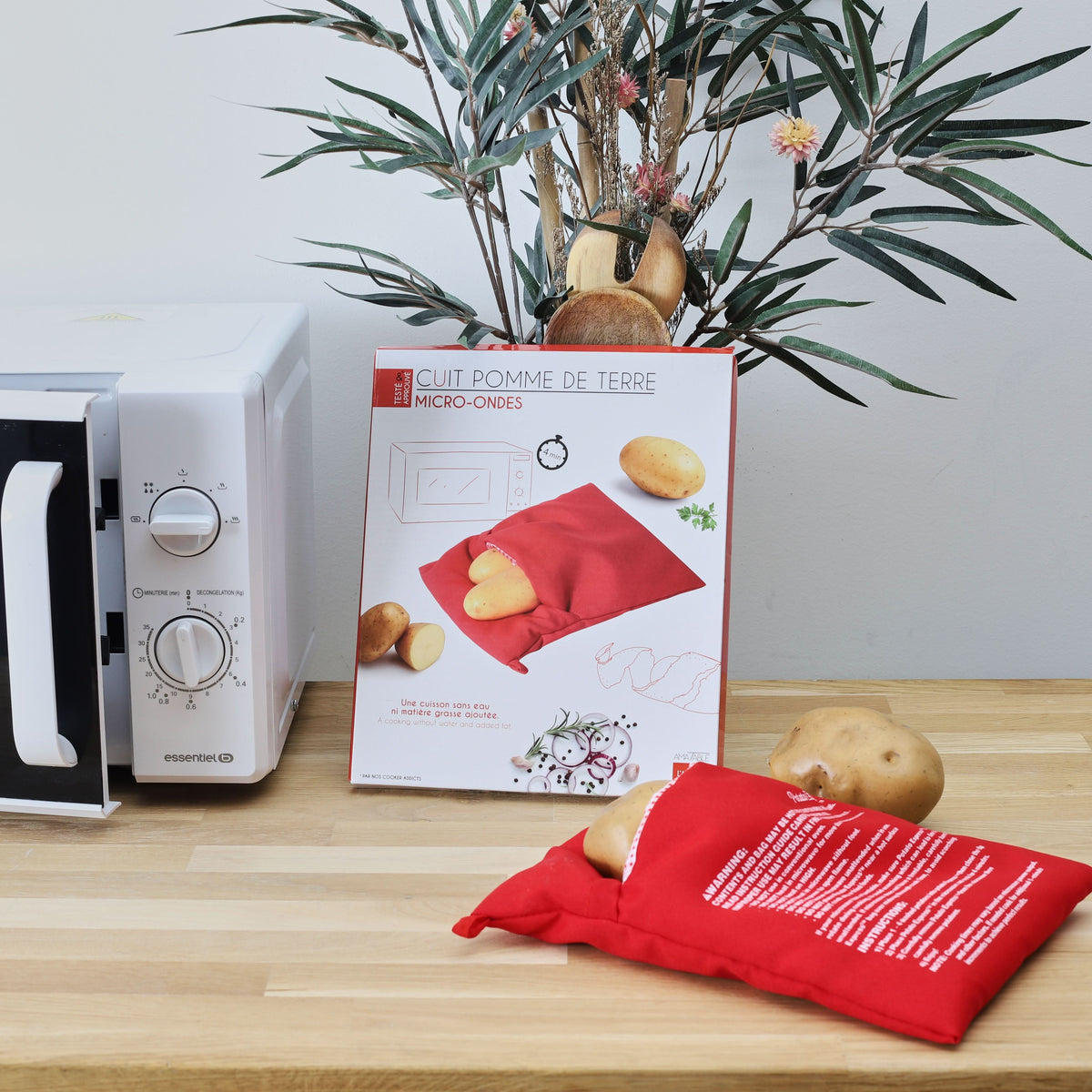 CUIT POMME DE TERRE MICRO-ONDES