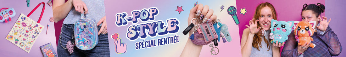 Préparez votre comeback de rentrée avec notre collection K-pop 🌟