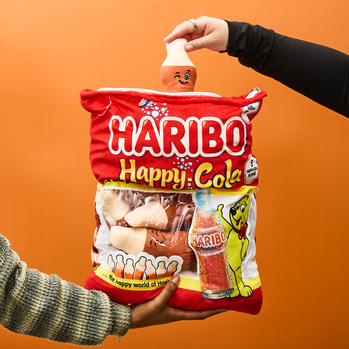 PAQUET PELUCHES COLAS HARIBO