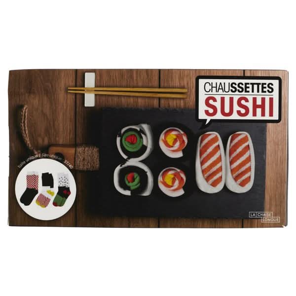 COFFRET DE 3 PAIRES DE CHAUSSETTES SUSHI