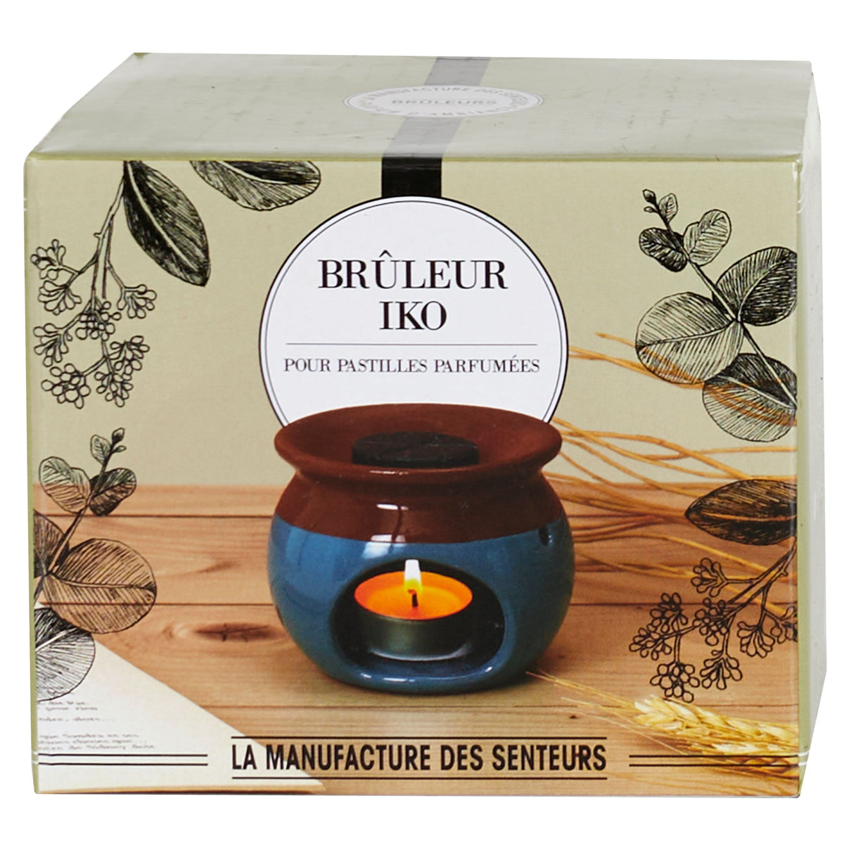 BRULEUR BICOLORE BLEU