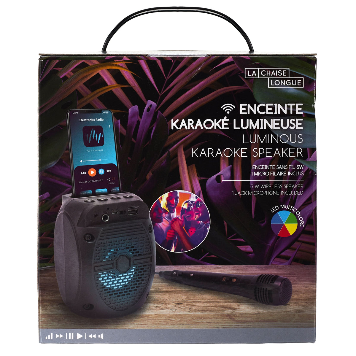 ENCEINTE BT MICRO KARAOKE