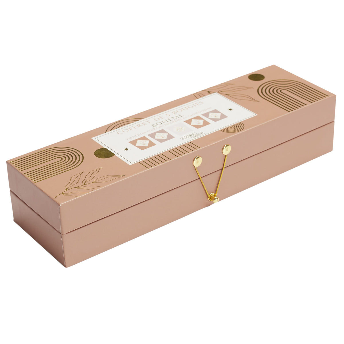 COFFRET DE 5 BOUGIES BOHEME