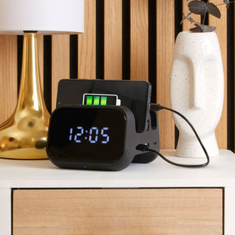 RÉVEIL ORGANISATEUR DE CHARGE USB