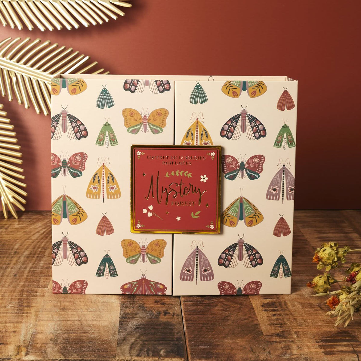 COFFRET DE 12 BOUGIES MYSTERY FOREST