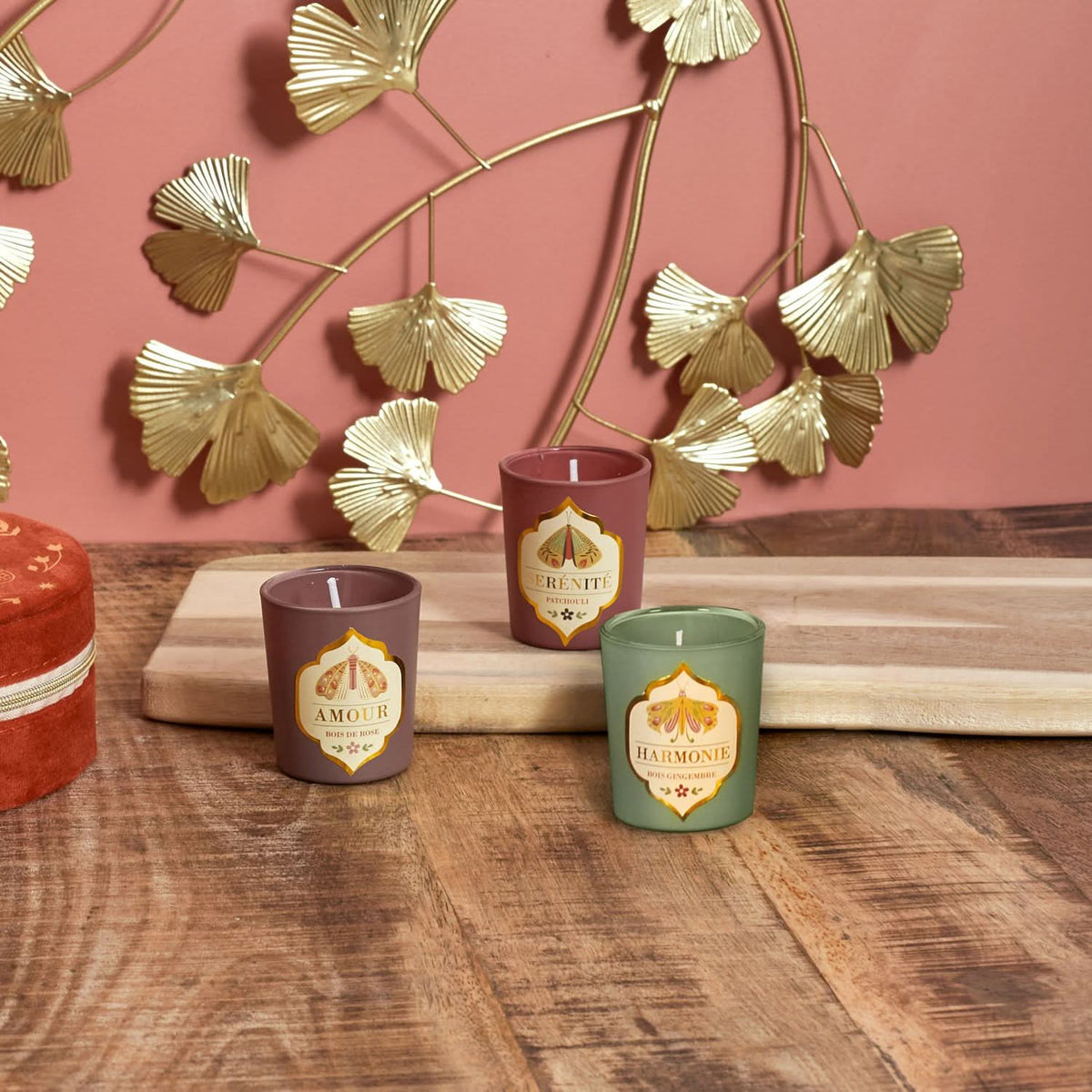 COFFRET DE 12 BOUGIES MYSTERY FOREST