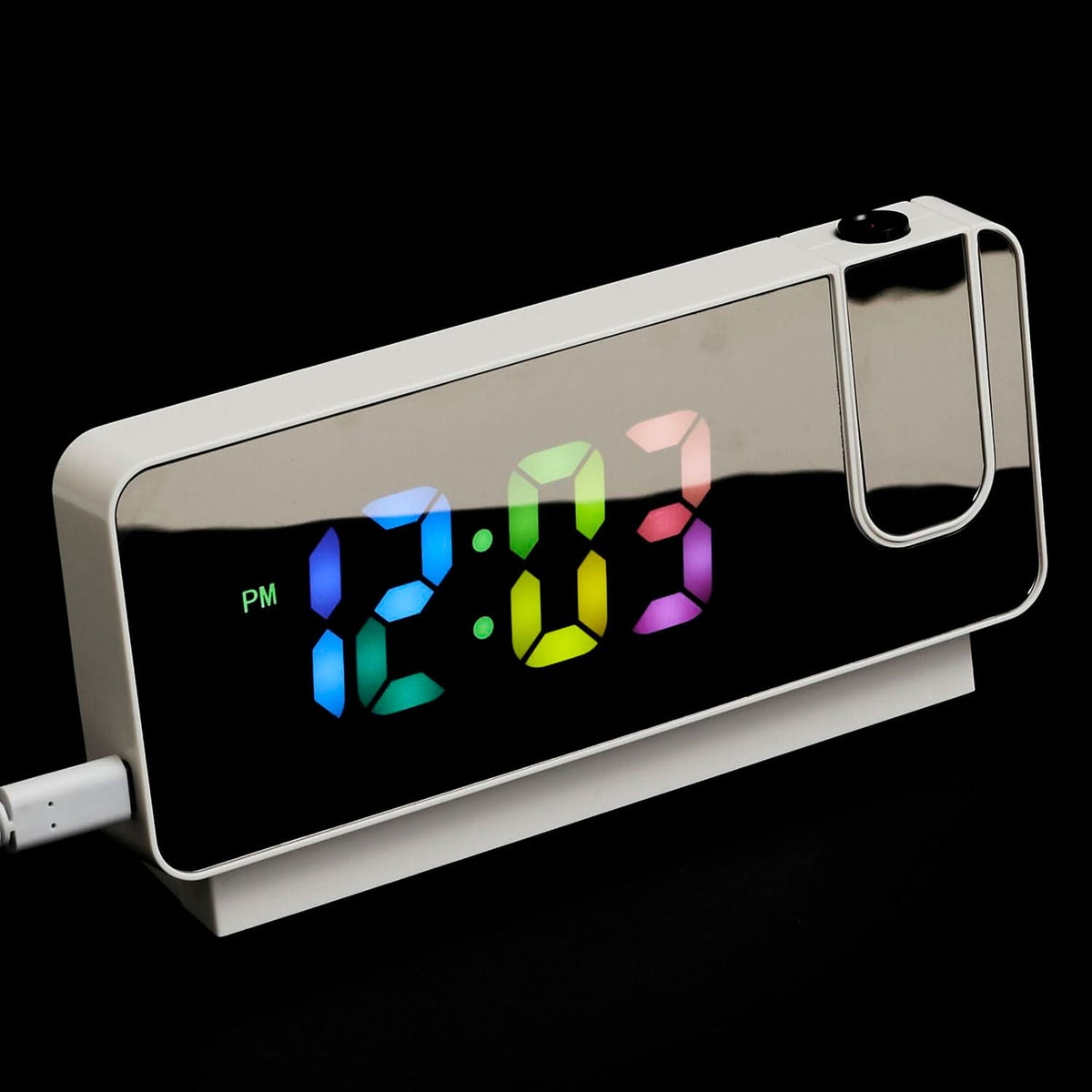 REVEIL PROJECTEUR MIROIR RAINBOW