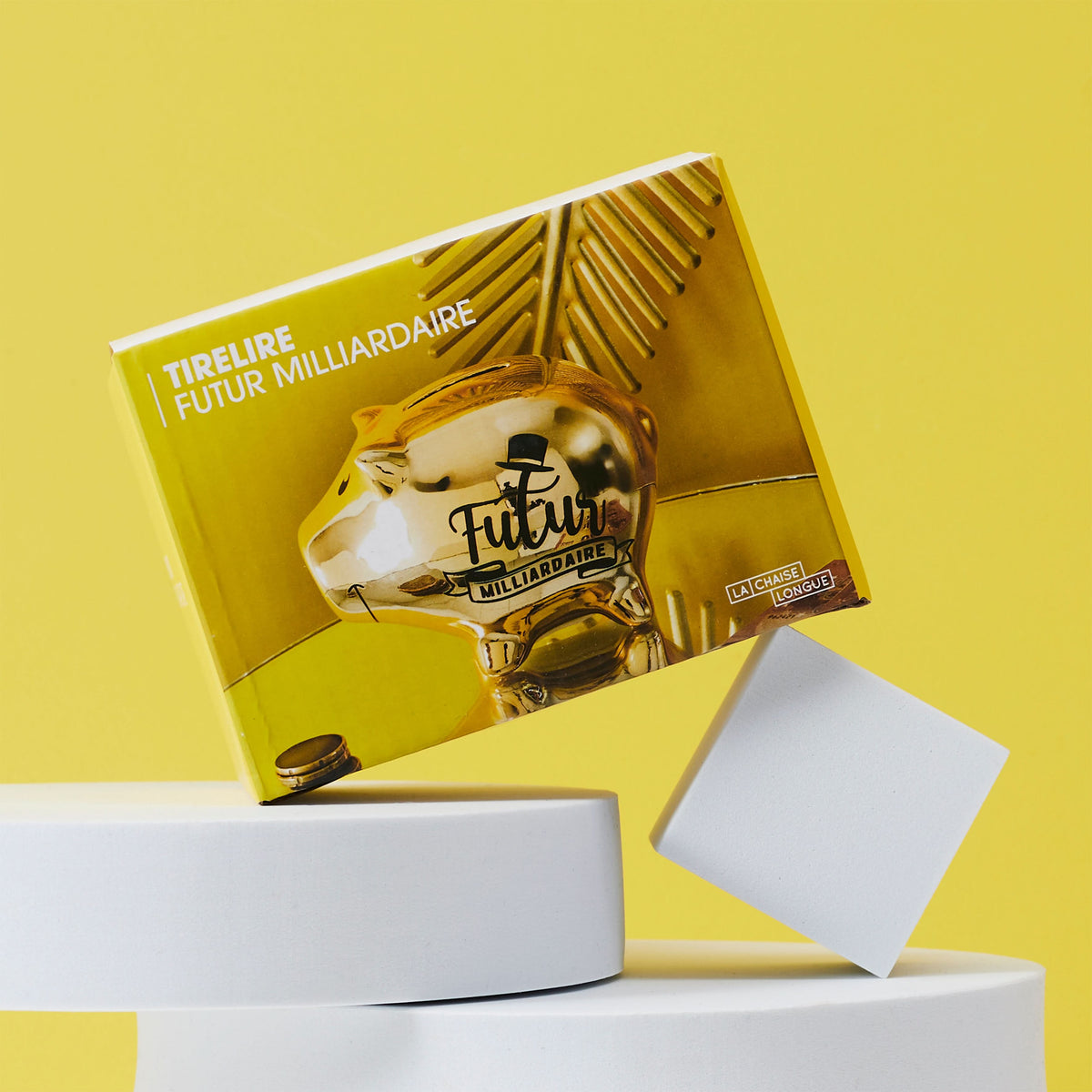 TIRELIRE COCHON MILLIARDAIRE GOLD