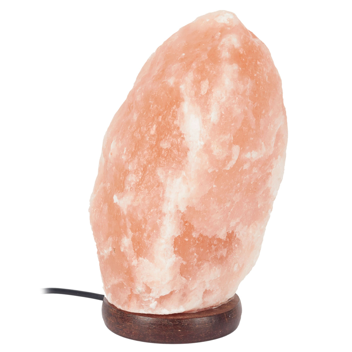 LAMPE CRISTAL DE SEL ROSE