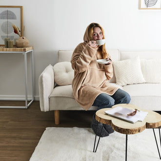 SWEAT PLAID COSY TIME