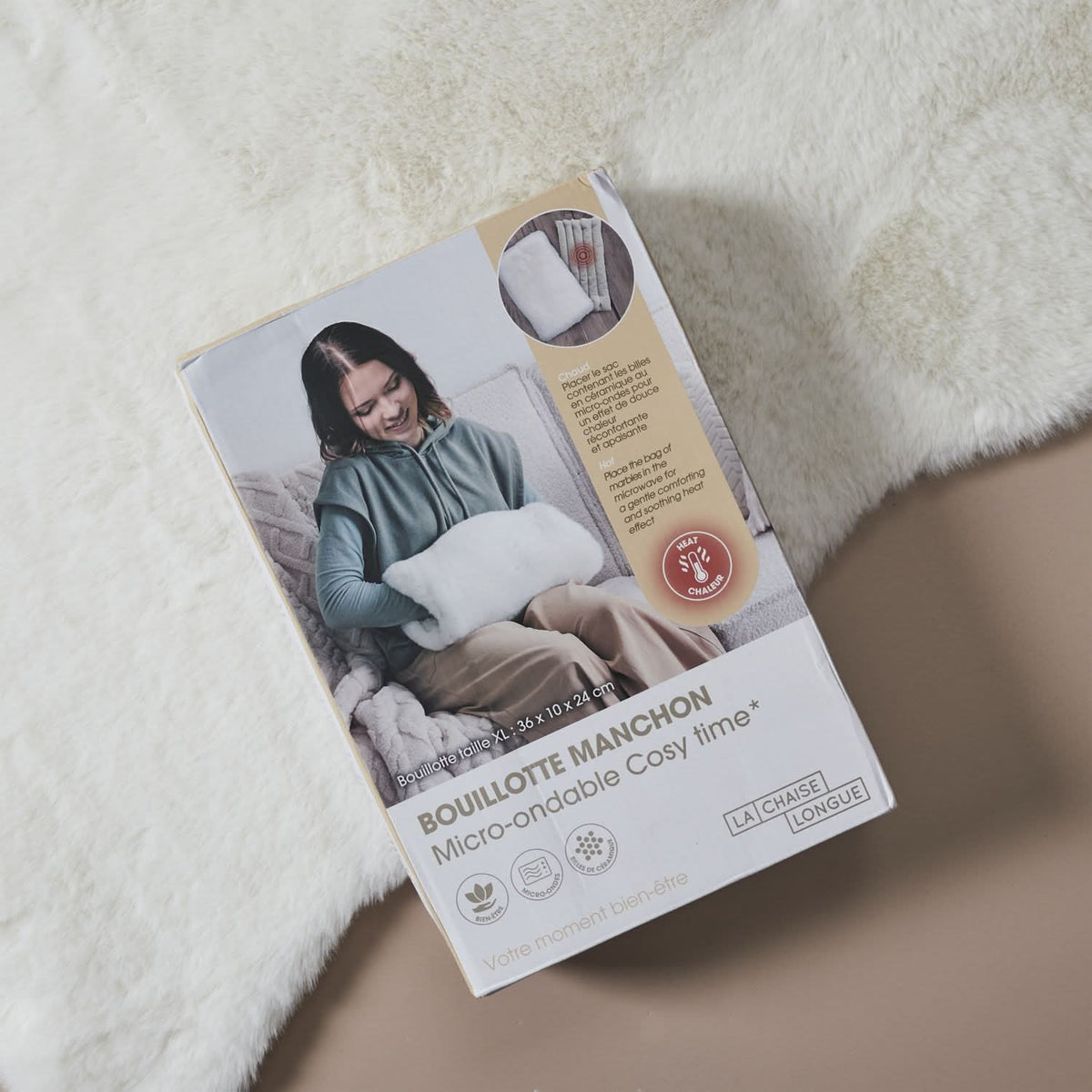 BOUILLOTTE MANCHON COSY TIME