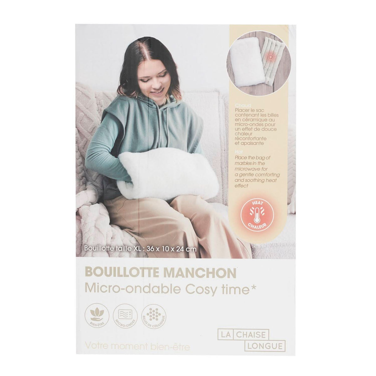 BOUILLOTTE MANCHON COSY TIME