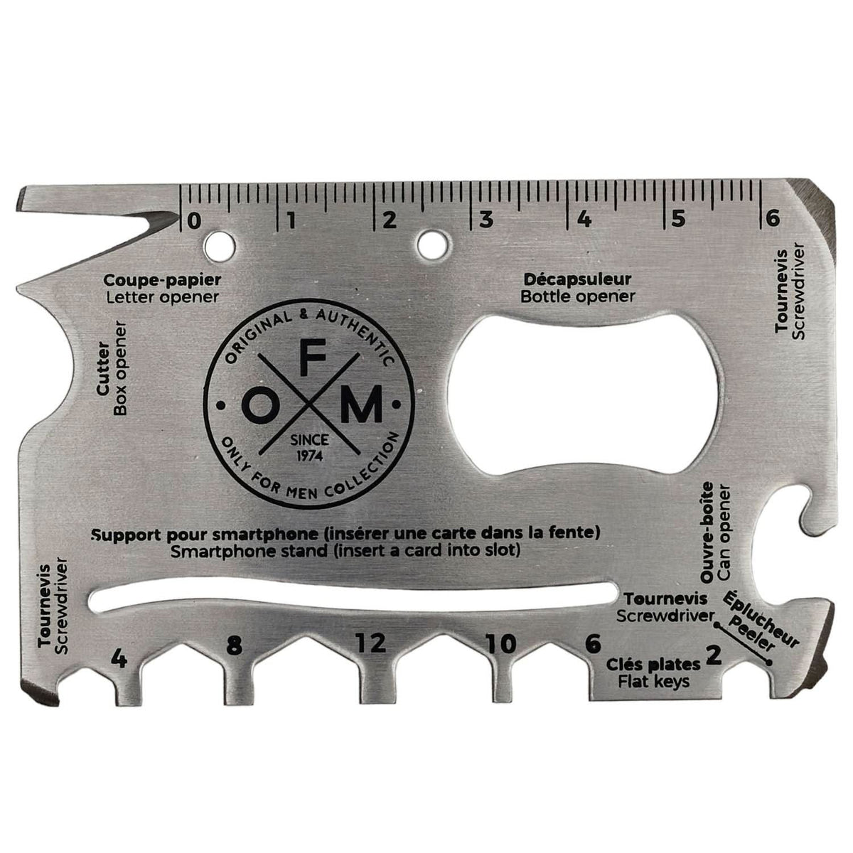 CARTE DE SURVIE MULTIFONCTION