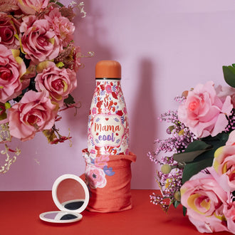 COFFRET BOUTEILLE ISOTHERME MAMAN