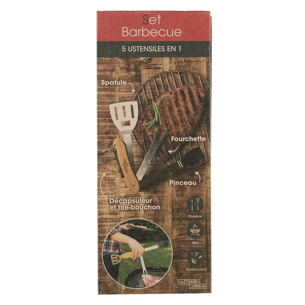 ACCESSOIRE BBQ 5 EN 1