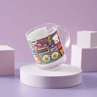 MUG VERRE BD KAWAII