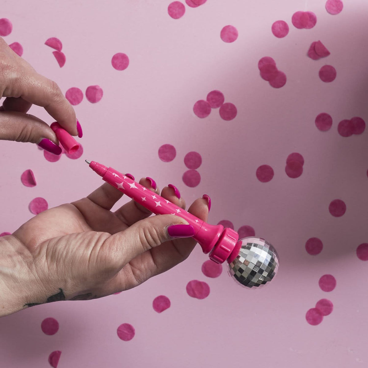 STYLO BOULE DISCO