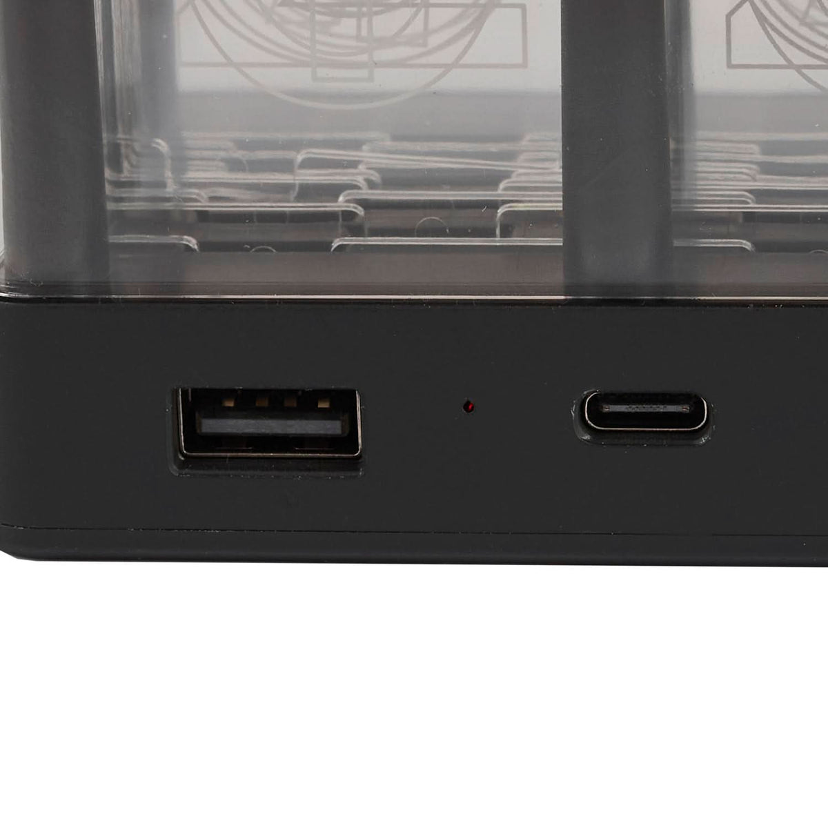 REVEIL CHARGEUR EFFET NEON