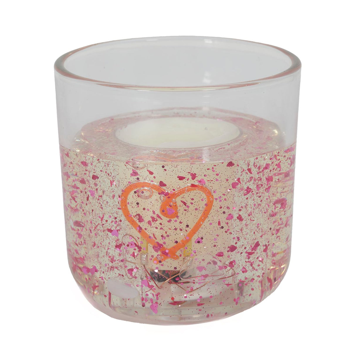 BOUGIE EFFET NEON COEUR