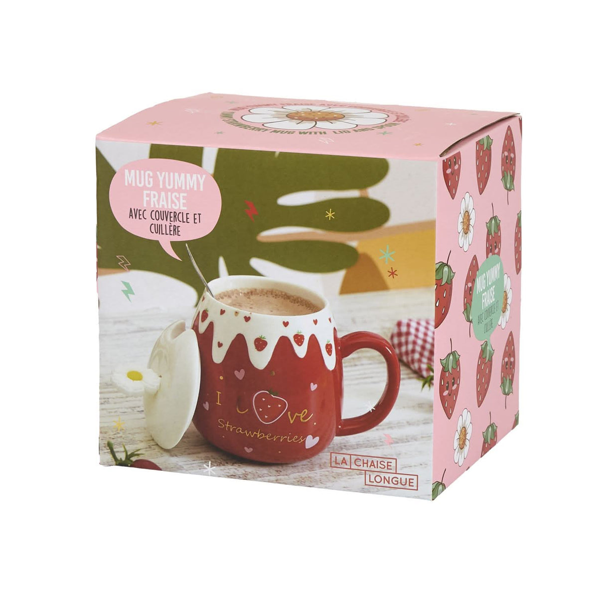 MUG YUMMY FRAISE