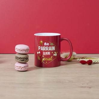 MUG PARRAIN LE PLUS GENIAL