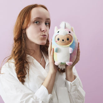 PELUCHE COSY CAT DEGUISE LICORNE