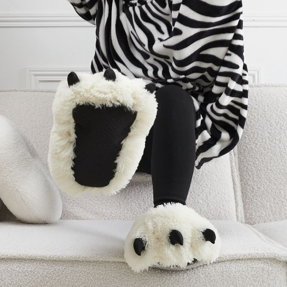 CHAUSSONS PATTES D'OURS