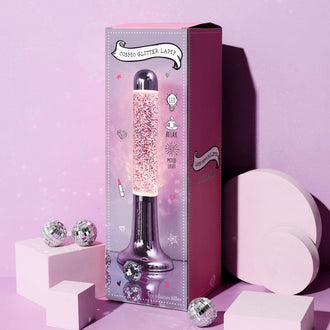 LAMPE LAVA COSMO PAILLETTES