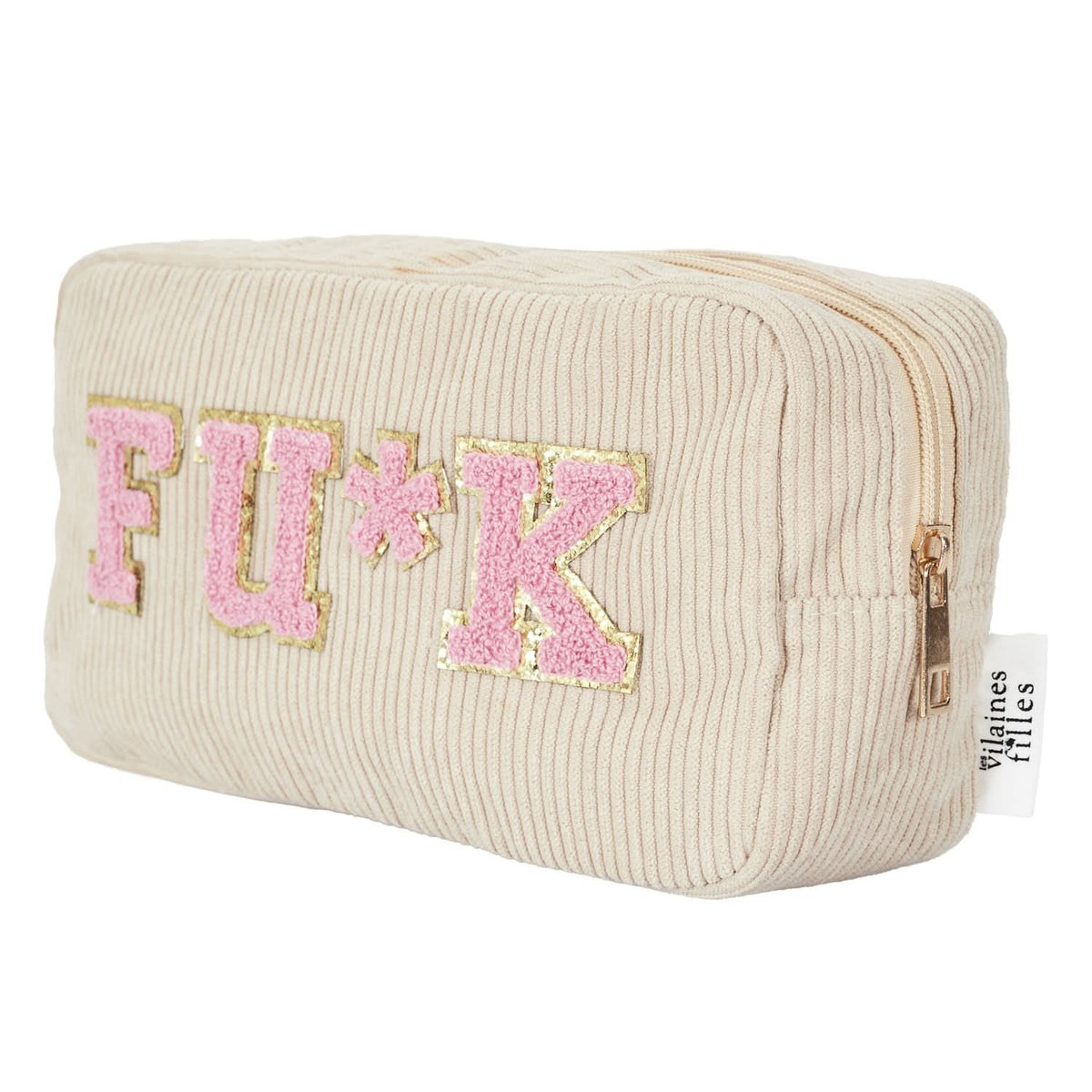 TROUSSE DE TOILETTE VELOURS FU*K