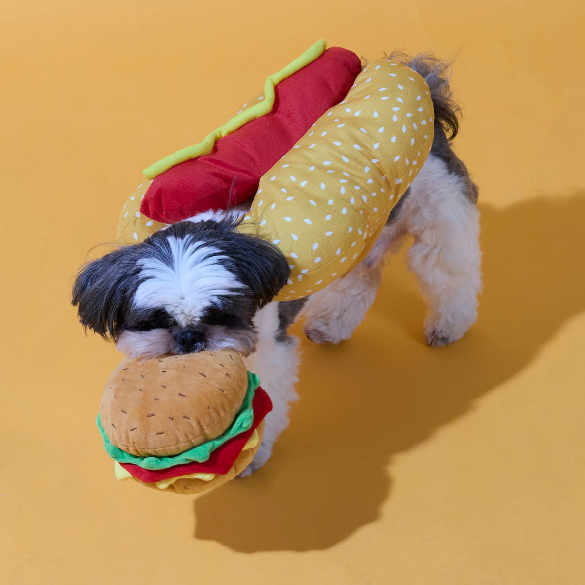 DEGUISEMENT HOT-DOG POUR CHIEN
