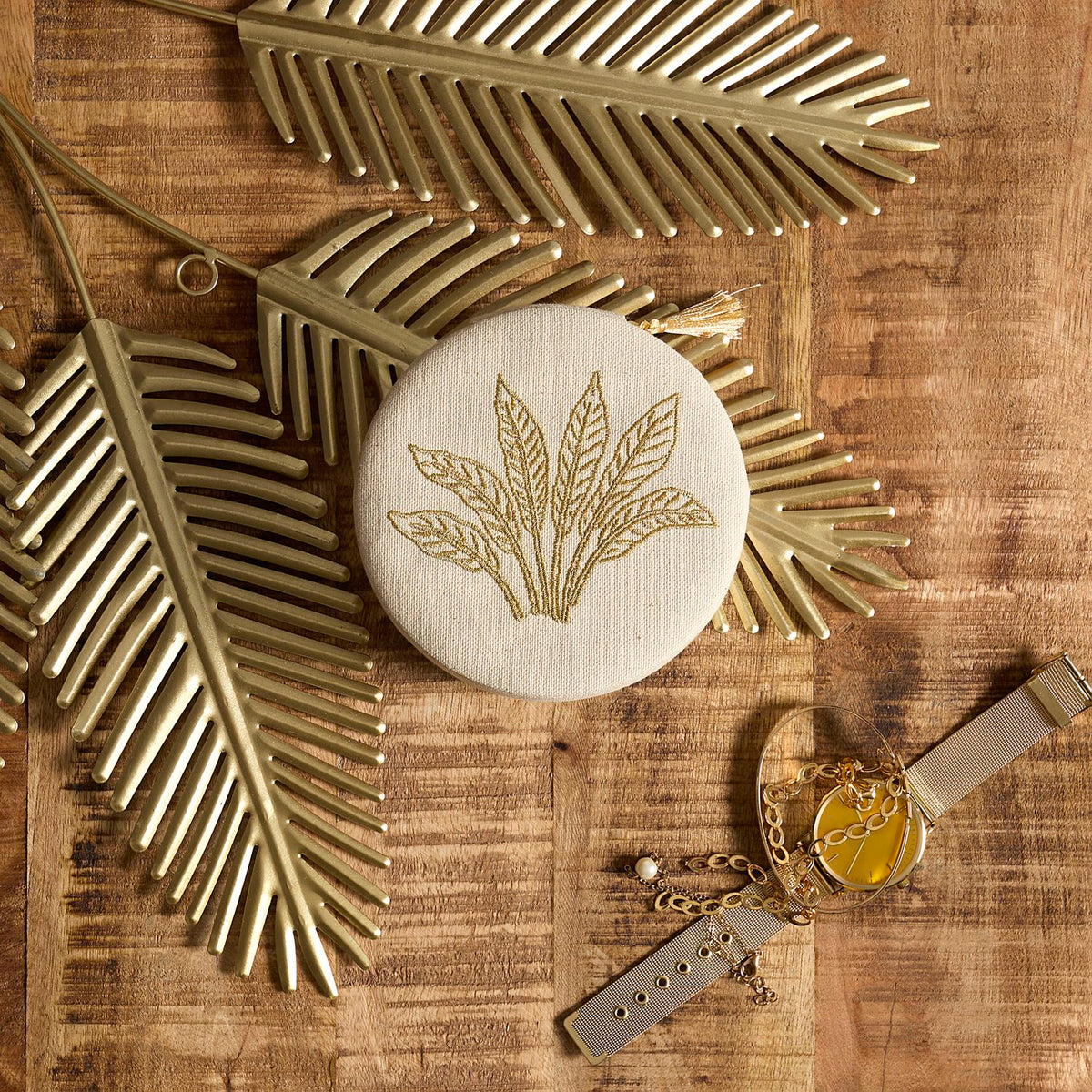COFFRET A BIJOUX GOLDEN PARADISE