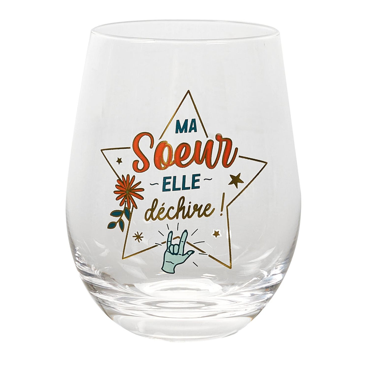 VERRE SŒUR QUI DECHIRE