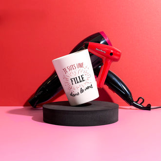MUG JE SUIS UNE FILLE DANS LE VENT