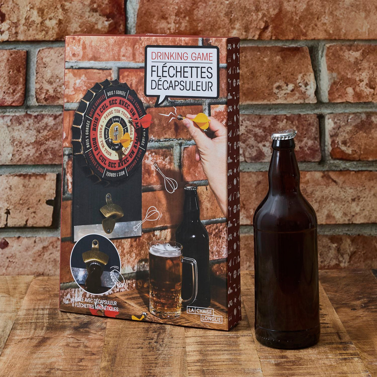 DRINKING GAME DECAPSULEUR FLECHETTES