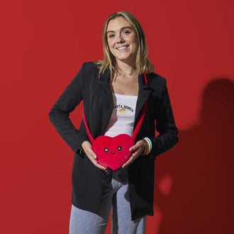 SAC PELUCHE COEUR