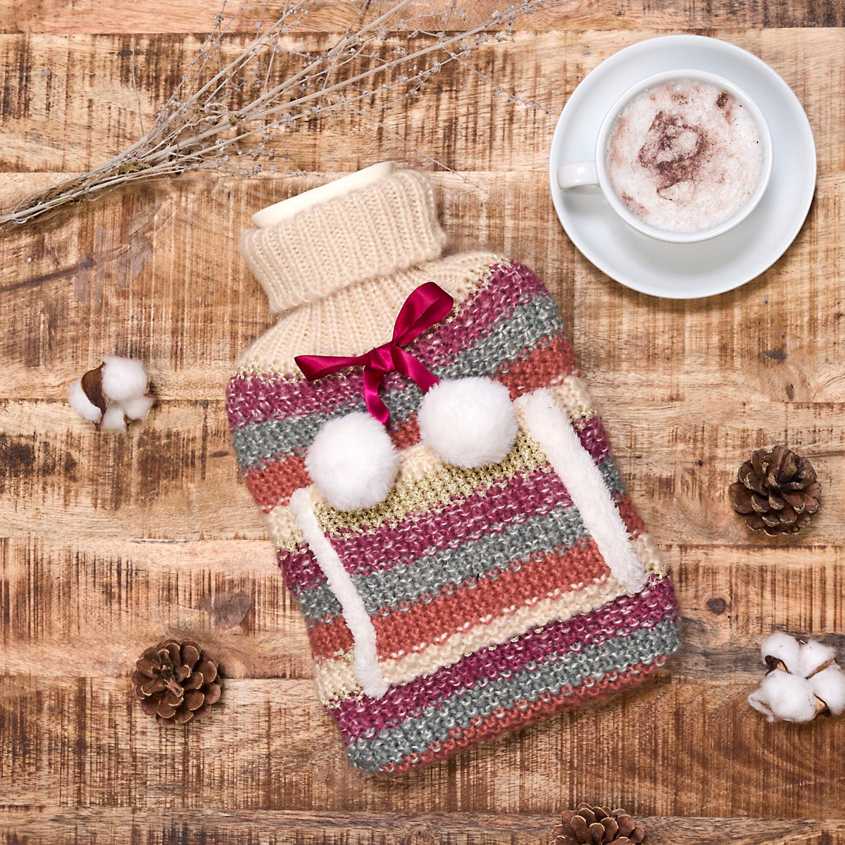 BOUILLOTTE EN MAILLE COSY FOLK