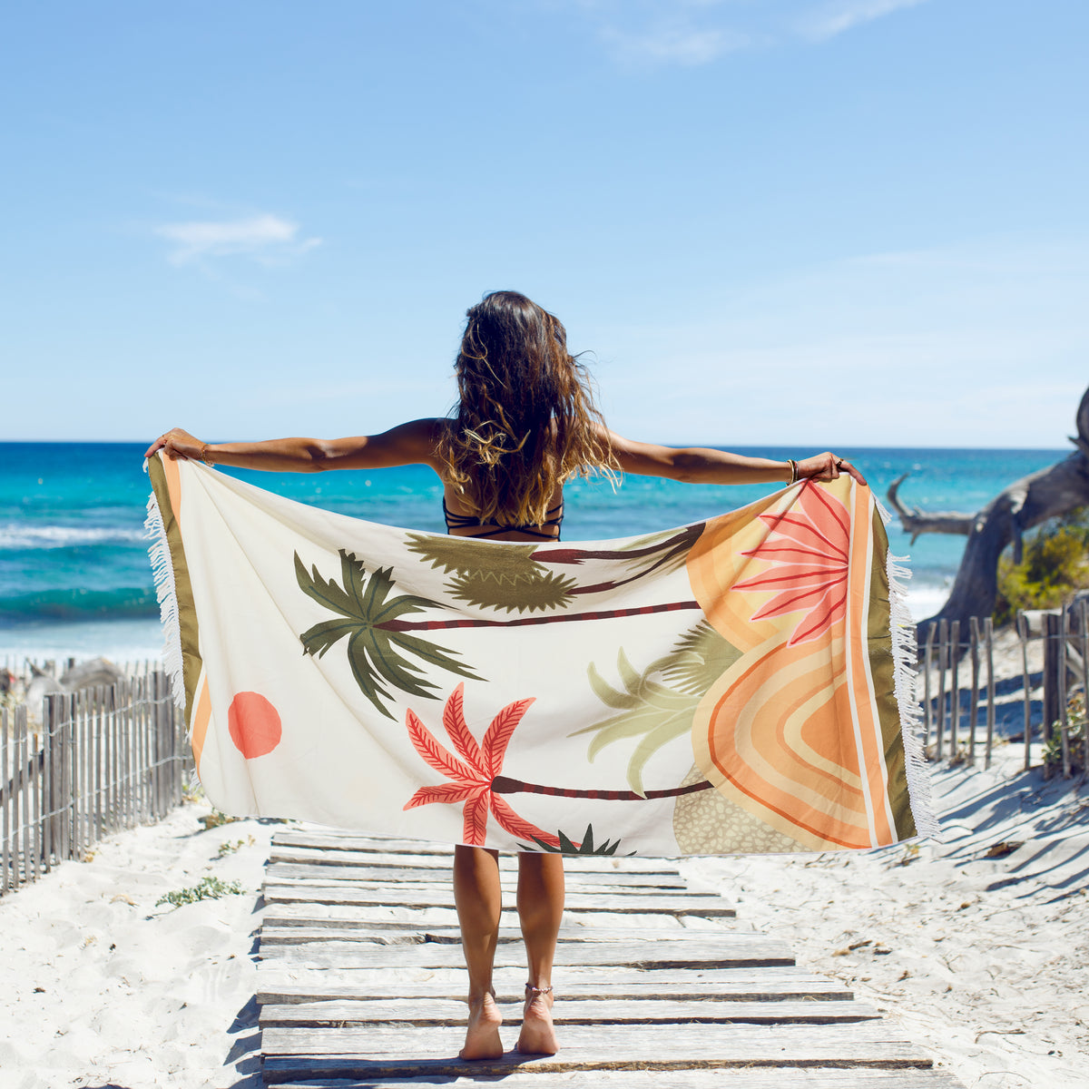 SERVIETTE DE PLAGE CALYPSO BAHIA